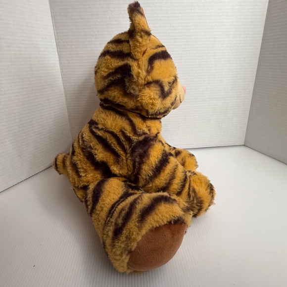 Build A Bear Tiger Cub Plush Stuffed Animal Toy Big Eyes Orange Cat 2017 - Picture 2 of 8